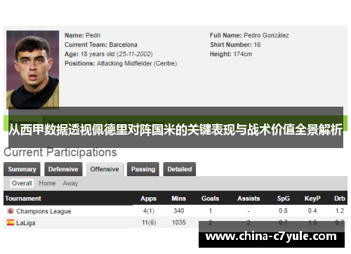 从西甲数据透视佩德里对阵国米的关键表现与战术价值全景解析